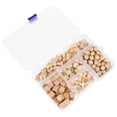 thumbnail image 2 of Weiweiguan 1 Box Office Pushpins Delicate Thumbtacks Creative Thumbtacks (Wood Color), 2 of 6