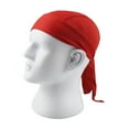 thumbnail image 2 of Unisex Cooling Ice Silk Cycling Skull Cap Outdoor Sports Headscarf, Sweat Wicking Breathable Pirate Hat Helmet Liner Quick Drying Headgear for Running, 2 of 4