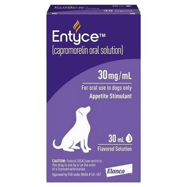 エンタイス　Entyce 食欲刺激剤 30 mL Entyce 30mg/ml Solution for Dogs - Walmart Business Supplies