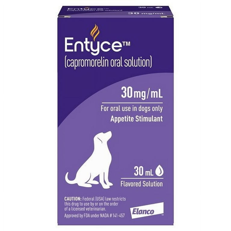 犬用　エンタイス　Entyce 食欲増進剤 30mL Entyce Dog Entyce Dog Appetite Stimulant | Oral Solution for Dogs