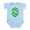 Sky Blue, variant on CafePress - Dollar Sign Infant Creeper - Baby Light Bodysuit, Size Newborn - 24 Months