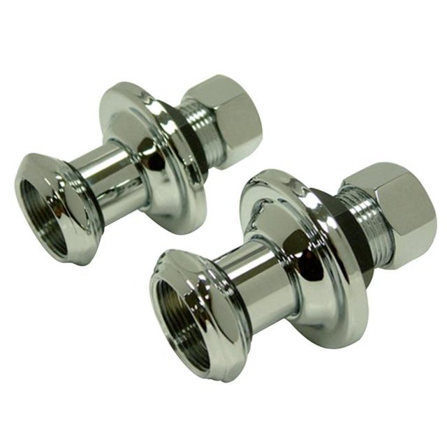 1,75 in. Aqua Eden Wall Union Extension&44; Chrome
