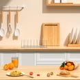 thumbnail image 2 of FELTECHELECTR Organizador de fregadero de cocina moderno con soporte ajustable para platos y escurridor de cubiertos para un ahorro de espacio eficiente y un secado rápido., 2 of 6