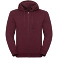 thumbnail image 1 of Russell - Sudadera con cremallera y capucha Authentic para chico hombre (Burdeos Jaspeado), 1 of 2