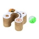 thumbnail image 3 of Órgano Cat Board de rastreo Gatito Protector de muebles de juguete de gato para gatos interiores Padena de rasguño de plegable, 3 of 9