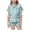p-193Light Blue686, variant on CAIVO Kids Girls Christmas Printed 2 Piece Pajama Sets Short Sleeve Lapel Button Down Shirts Tops With Shorts Home Loungewear