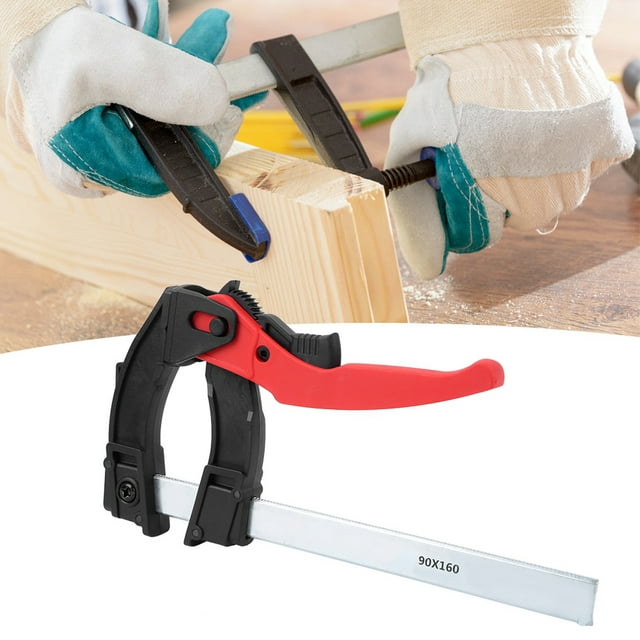Herramienta De Carpintería De Fijación Rápida Clip De Carpintería Abrazadera F Para La Fijación De Piezas De Trabajo Pequeñas