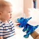 thumbnail image 3 of Marioneta de mano de dinosaurio, Marioneta de mano de dinosaurio 11.8 Peluche de dinosaurio Peluche mejor en su clase, 3 of 8