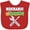 Red, variant on Inktastic Mechanic in Training Boys or Girls Baby Bib