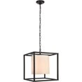 thumbnail image 1 of Elegant Lighting LD6005D16BK Pendentif 18 x 16 Po Collection Mirin Noir, 1 of 4