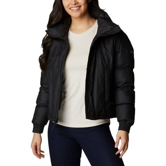 Columbia Women's Pike Lake Cropped Jacket, Black, XX-Large