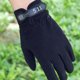 thumbnail image 3 of Guantes de seguridad de dedos completos para deportes al aire libre, equitación, carreras, esquí, ciclismo y senderismo, color negro, talla L, 3 of 7
