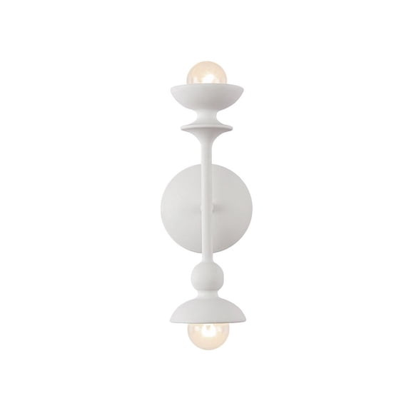 Alora Lighting Wv328209 Cadence 2 Light 11" Tall Wall Sconce - Off White