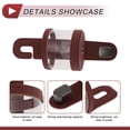 thumbnail image 5 of Unique Bargains 1 Pcs Car Back Seat Headrest Cup Holder for Purses Bags Keys Red 8.78"x2.99", 5 of 7