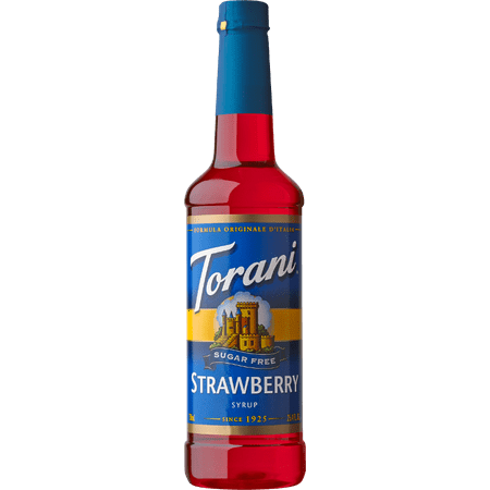 Torani Sugar Free Strawberry Syrup 750ml - Walmart.com - Walmart.com