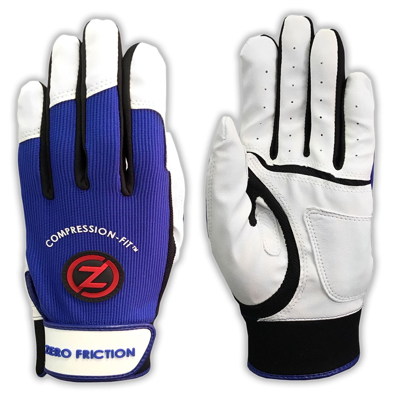 Zero Friction Varsity Performance Baseball Batting Gloves One Size Pair Zero Friction Varsity Performance Baseball Batting Gloves One Size Pair