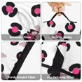 thumbnail image 6 of Pink Leopard Butterfly Pattern Teens Toddler Nap Mat with Pillow, Sleeping Mat Bag for Preschool Daycare 51"x22", 6 of 6