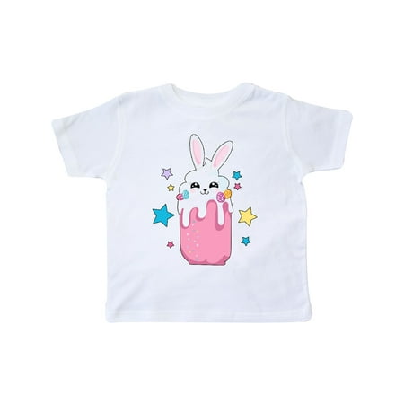 

Inktastic Easter Strawberry Bunny Drink with Stars Gift Toddler Boy or Toddler Girl T-Shirt
