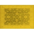 thumbnail image 1 of Ahgly Company Indoor Rectangle Oriental Yellow Traditional Area Rugs, 2' x 5', 1 of 4