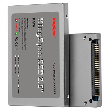 256GB KingSpec 2.5-inch PATA/IDE SSD Solid State Disk (MLC Flash) SM2236 Controller