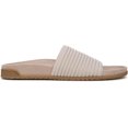 thumbnail image 2 of Vionic Womens Evie Knit Slide Sandal - Cream, 2 of 3