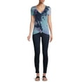 thumbnail image 4 of Time and Tru Women's High Rise Skinny Jeans, 4 of 6