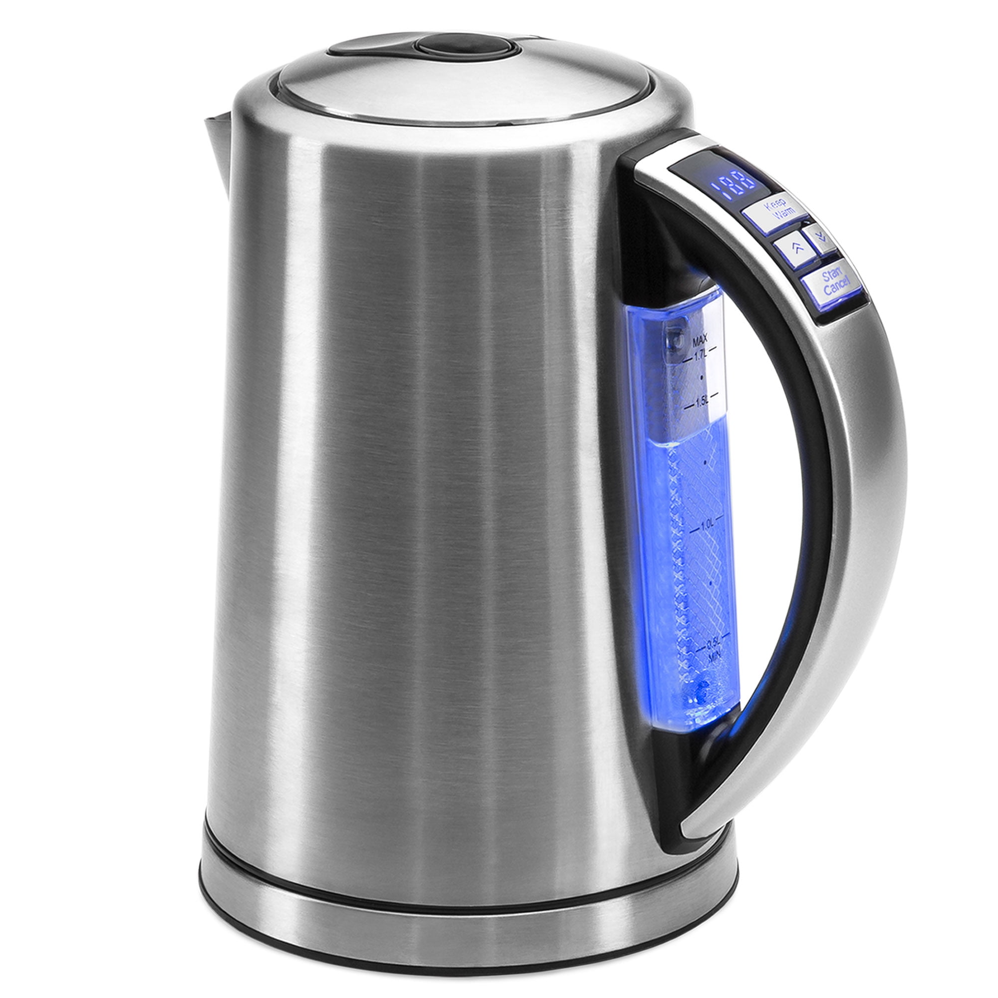 Best Choice Products 1.7L Stainless Steel Portable Electric Kettle w