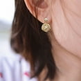 thumbnail image 3 of Musatteng ï¼ Stud Earrings Women's Earrings Fashion Temperament Earrings Earring Women A Earrings Mini Earrings Cool Earrings Trendy Earrings for Women 2022 Earrings That Say Bride Heart Earrings, 3 of 6