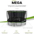 thumbnail image 2 of JumpFlex MEGA 17' Trampoline Outdoor Jumping Play Set with SMARTSHADE Canopy Cover, 2 of 8