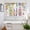 Plum, variant on Watercolor Gnomes Floral Kitchen Curtains Window Panels, Spring Butterflies Flowers Pink Plaid Insulated Window Treatment Curtain, Grommet Curtains for Bedroom/Living Room/Bathroom, 2 Piece 52"Wx63"L