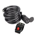 thumbnail image 1 of Cerradura antirrobo portátil sin llave de seguridad impermeable con huella dactilar inteligente para bicicleta y motocicleta, 1 of 5