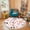 Color 1, variant on Washable Non Slip 6ft Round Rug, Cute Colorful Cat Flowers Rainbows Circle Area Rugs with Tassels Carpet for Nursery Bedroom Living Room Playroom Tent Rug