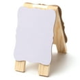 thumbnail image 2 of Cousin DIY Small Mini Folding Chalkboard & Dry Erase with Wood Easel, Double Sided, Black MDF, 2 of 4
