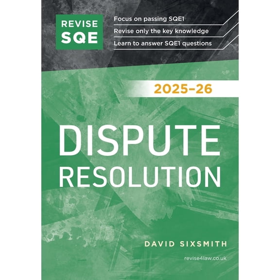 Revise SQE Dispute Resolution 2025-26, (Paperback)