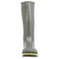 thumbnail image 2 of Servus Pro 15" PVC Chemical-Resistant Steel Toe Men's Work Boots, Gray, Yellow & Black (75101), 9 CA2, 2 of 2