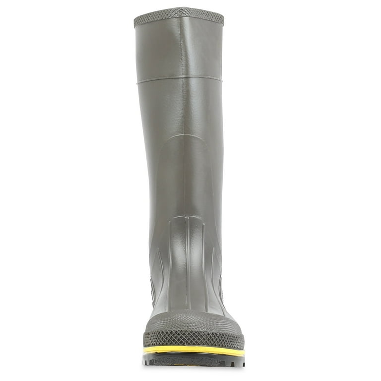 Servus Pro 15" PVC Steel Toe Work Boots – Waterproof & Chemical-Resistant For Tough Jobs