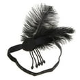 thumbnail image 3 of Cinta Para La Cabeza Gloria De año 20 Gran Con Accesorios Para El Cabello Con Plumas, 3 of 9