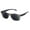 Matte Grey, variant on Men Modern Rectangular Tinted Reading SunGlasses - Wood Grain Temple Print Outdoor UV Protection Reader ZT114 +2.75