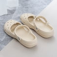 thumbnail image 3 of Women’s Ballet Clog Flats Lightweight Breathable Slip On Non Slip Durable Casual Shoes, 3 of 8