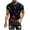 Black, variant on Mens Tie Dye T Shirt Short Sleeve Round Neck Shirts Summer Muscle Gym Tops Casual Quick Dry Workout Athletic Bodybuilding Cotton Tee