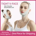 thumbnail image 5 of Exclusive Formula Facial Bandage Chin Up V Shaped Massage Tool For Delicate Face Instant Lift Tighten Skin Efficient Improvement, 5 of 5