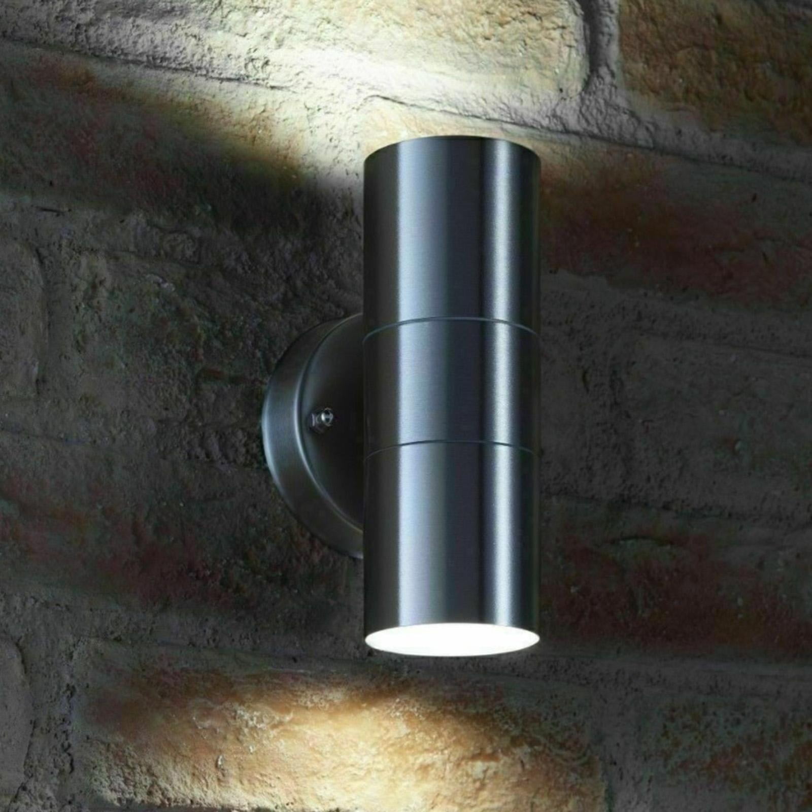Outdoor Lamp Fixture LED Porch Wall Mount Cylinder Light Waterproof for Garden Patio Building Exterior Walls