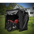 thumbnail image 3 of INTBUYING Motorcycle Storage Garage Shelter Bike Scooter Cover Tent Black (L/11.3x6.2x6.23ft), 3 of 10