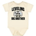 thumbnail image 3 of Inktastic Leveling Up to Big Brother Boys Baby Bodysuit, 3 of 5