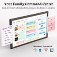 thumbnail image 2 of BSIMB 27 inch Digital Calendar, Touchscreen Wall Display, Chore Chart, Meal Planner, 2 of 9