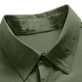 thumbnail image 6 of Men's Tactical Shirt, Long Sleeve Quick-Dry Work Shirt With Ventilation & Multi-Pockets, Outdoor Casual Tactical Clothing Army Green XL, 6 of 9