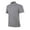 Gray, variant on Aofany Men's Regular-Fit Short Sleeve T-shirt Plus Size Casual Plain Turndown Collar Pique Shirt Big and Tall Summer Mens Blouse Top