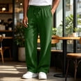 thumbnail image 7 of Baggy Sweatpants for Men Vintage Comfort Drawstring Waist Jogging Slacks Outdoor Travel, 7 of 7