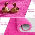 thumbnail image 5 of TWINNIS Super Soft Area Rug for Living Room Bedroom Shaggy Accent Carpets for Kids Girls Rooms,5'x8',Hot Pink, 5 of 7