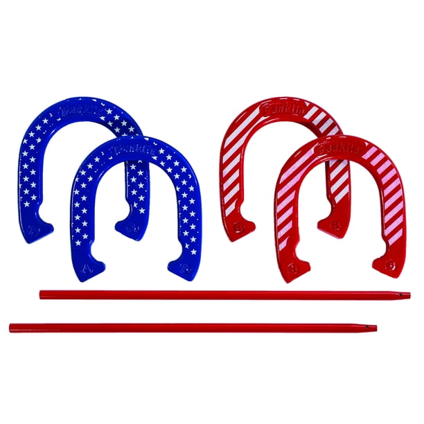 Franklin Sports Horseshoes Set Includes 4 Official Size And Weight